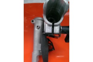 З'єднувач на вал 7 шлиців + квадрат діаметр 26мм мотокоса розбірний вал